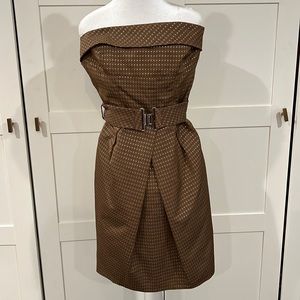 Zara cocktail dress with belt